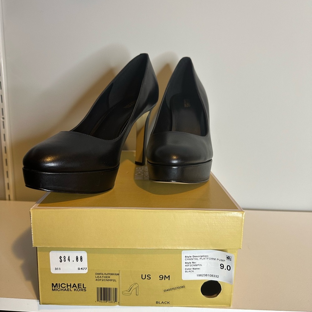 Michael Kors Black Women's Platform Pumps